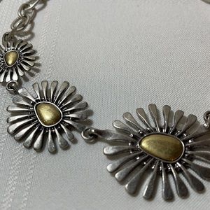 BoHo Reversible Flower Necklace